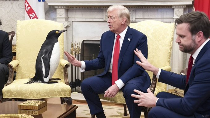 Penguin, Trump, Vance