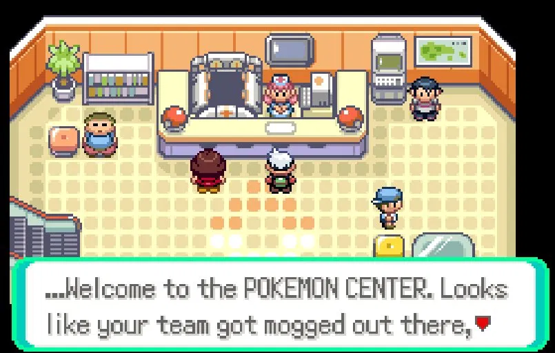 Nurse Joy Mogged